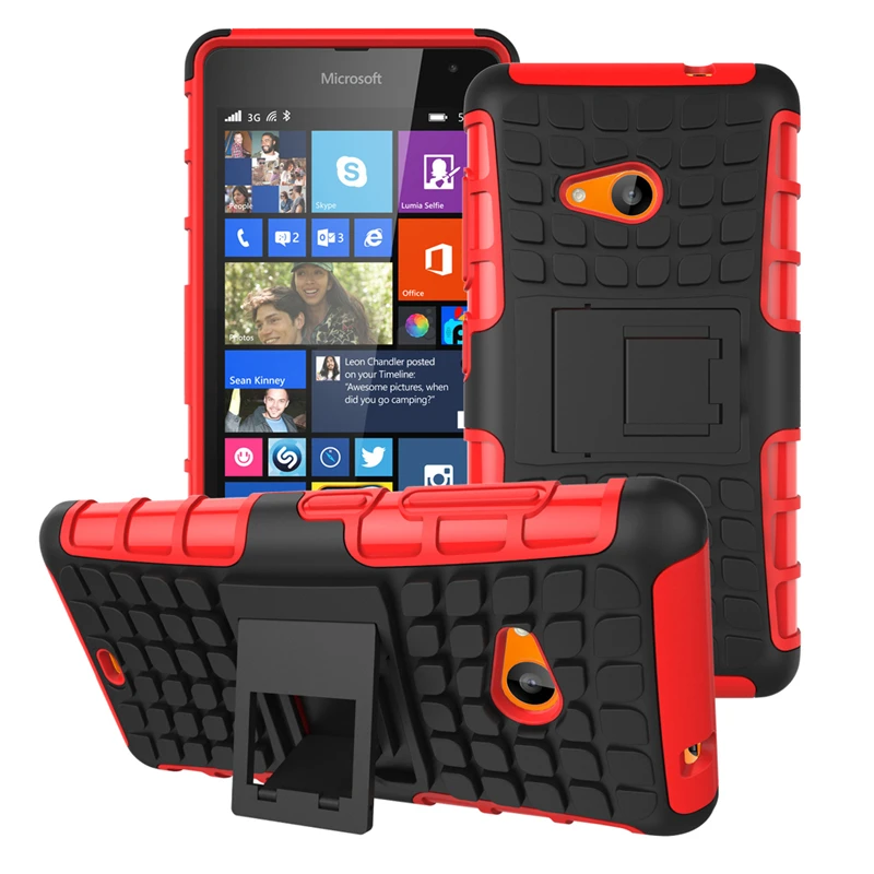 WolfRule For Cover Microsoft Lumia 535 Case TPU PC Holder Armor Bumper Phone Funda &lt |