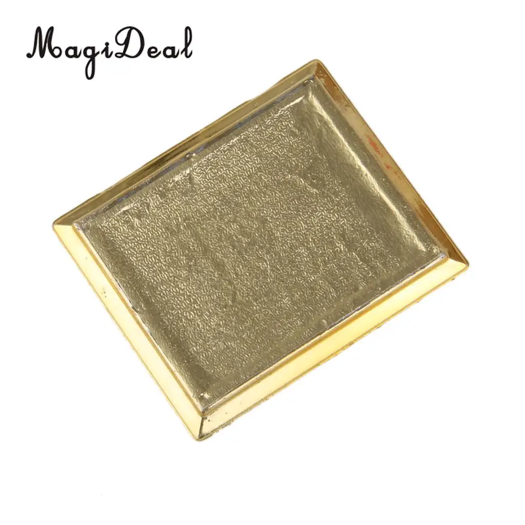 MagiDeal модный дизайн 1 шт. 1/12 весы кукольный домик Золотая рамка Зеркало для кукол