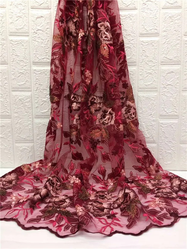 2019 Лидер продаж французское Кружевное Свадебное полотно африканские