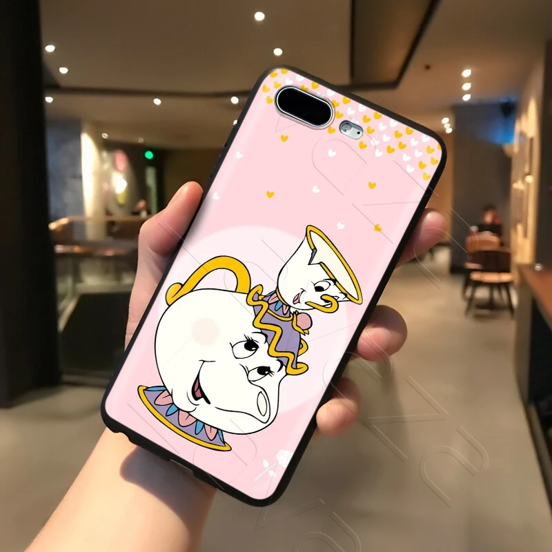 Lavaza Beauty Beast Rose Princess Case for iPhone 11 Pro XS Max XR X 8 7 6 6S Plus 5 5s se