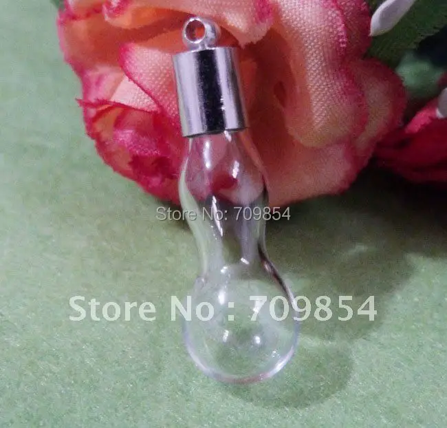 5 мм стеклянная бутылка для желаний в форме калабаша фотография + Прямая крышка/ |