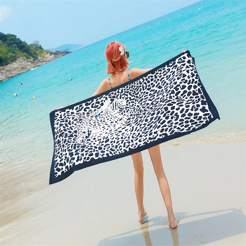 2019 мультфильм печати банное полотенце из микрофибры подарок пляжное 70*150