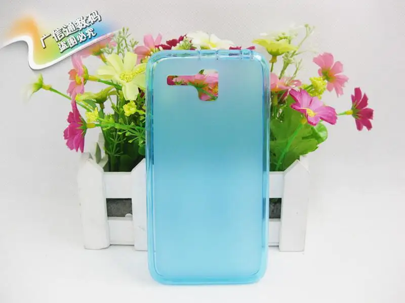 Free shipping S-Line Style Protective TPU Soft Back Case for lenovo A8 |