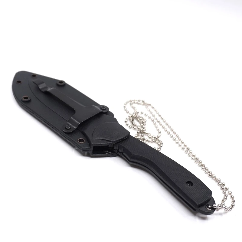 Ожерелье нож тактические неподвижные охотничьи ножи лезвие из нержавеющей стали