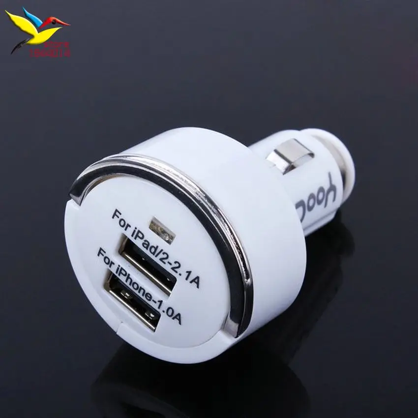

DC5V 3.1A Dual USB Pull Ring Car Charger for smartphone and Tablet PC Cameras USB Power Mobile Device for iphone 7 6 5 i7 500pcs