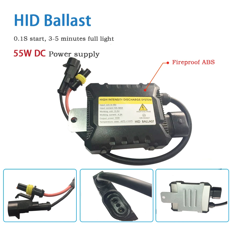 DC 55Вт Hid Xenon комплект H1 H3 H4 H8 H7 H11 9005 9006 880/1 H13 автомобильный светильник источник 3000K 4300k 6000k 8000k 12000K головной светильник лампы