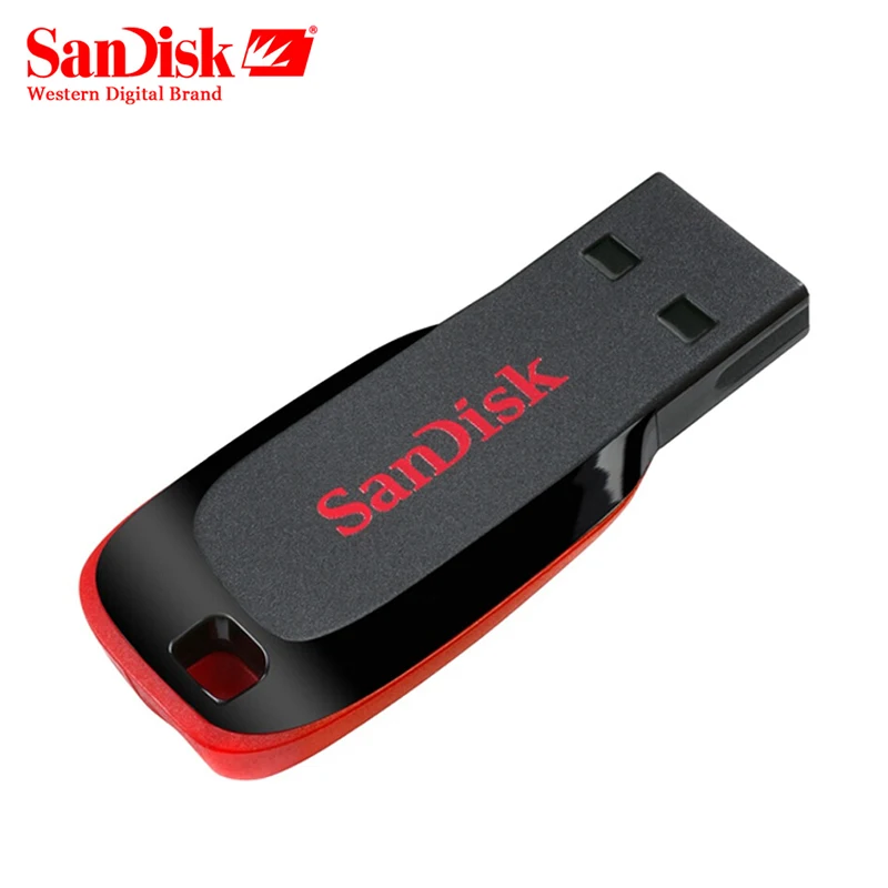 Usb флеш накопитель Sandisk CZ50 мини usb 32 ГБ флешка 4 8 16 карта памяти 64 диск 128 с