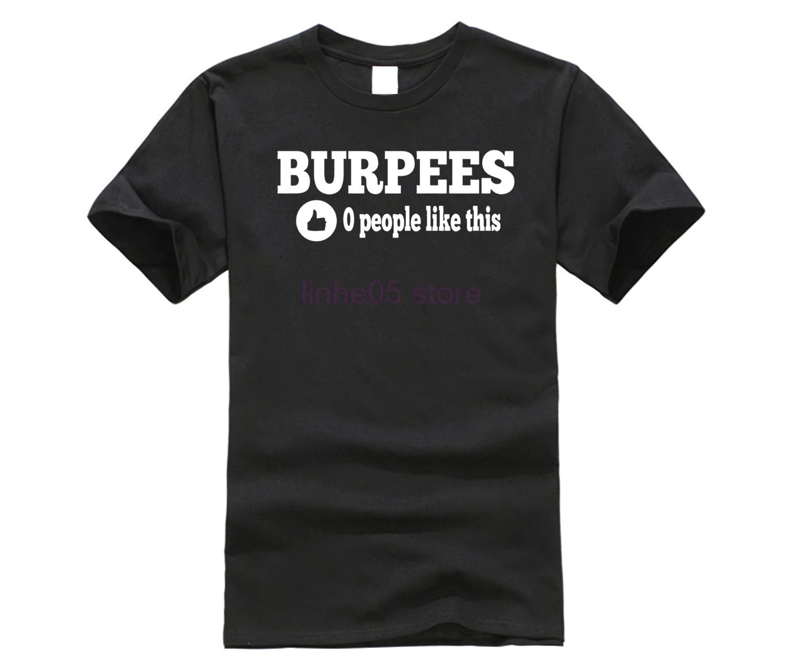 Новые мужские стильные Burpees Zero люди любят This! для кроссфита T рубашки хлопковые