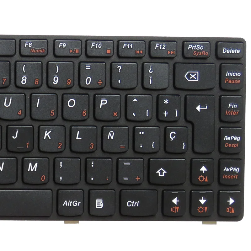 Клавиатура для ноутбука GZEELE новая испанская клавиатура LENOVO G470 V470 B470 B490 G475 B475E V480C