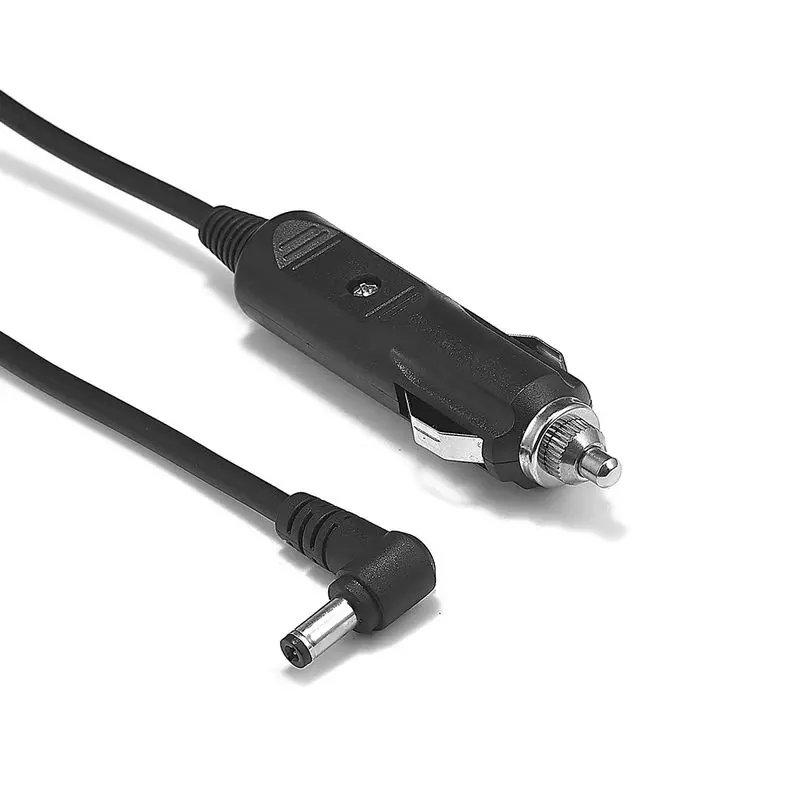 DC 12-24V автомобильный прикуриватель адаптер питания Угловой Штекер 18AWG 1 м кабель