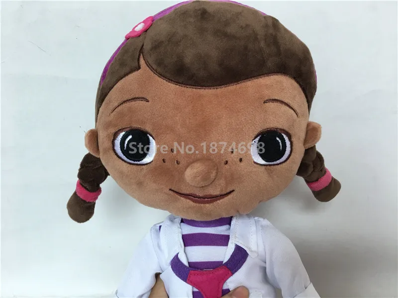 Doc McStuffins игрушки в форме подушки большой Doc Doctors плюшевая кукла для девочек игрушка 50 см милые мягкие куклы для детей детские подарки