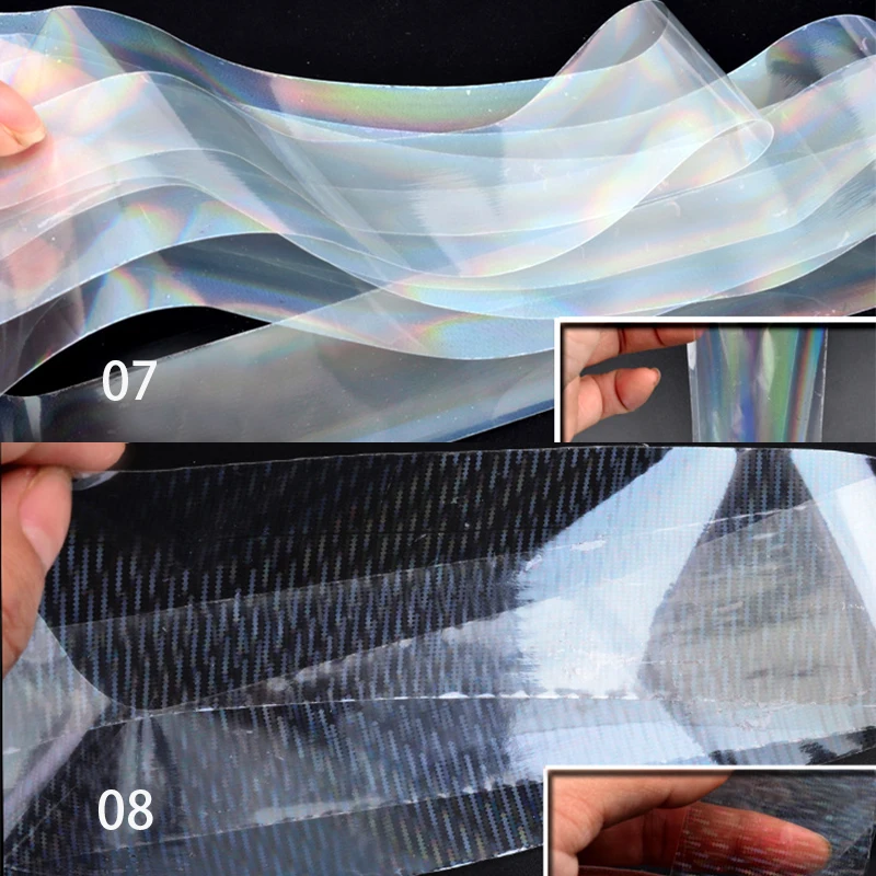 4 см * 120 прозрачная голографическая фольга для ногтей звездное небо сияющая