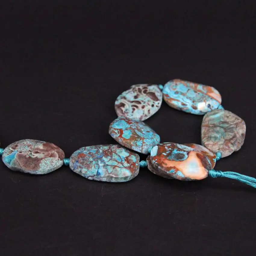 Бусины россыпью из голубого натурального нефрита 15 5 Дюймов необработанные Агаты