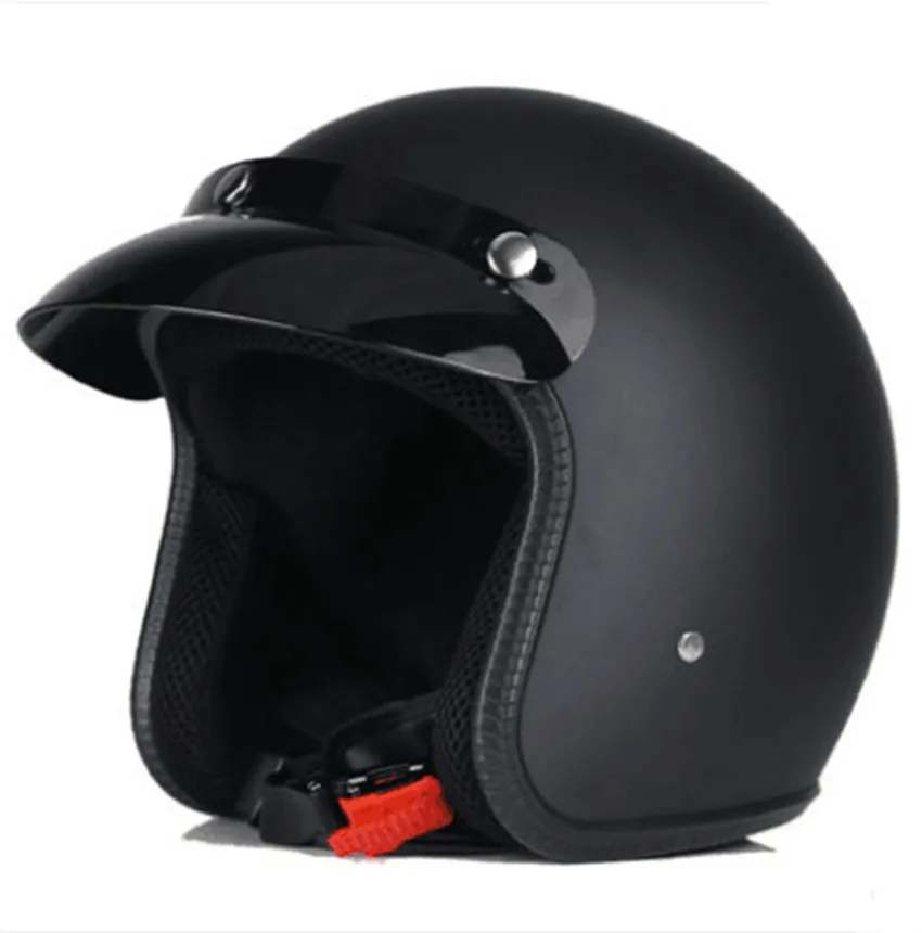 Белый moto rcycle шлем jet винтажный шлем с открытым лицом ретро 3/4 полушлем casco moto capacete ретро moto cross moto rcycle