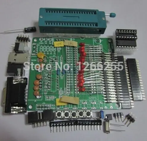 51/AVR совет по развитию микроконтроллер обучения доска DIY Обучения Комплект частей
