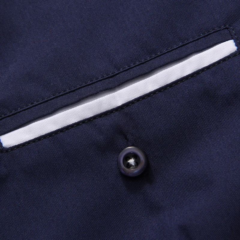 Мужская рубашка с коротким рукавом Повседневная приталенная в стиле пэчворк 5