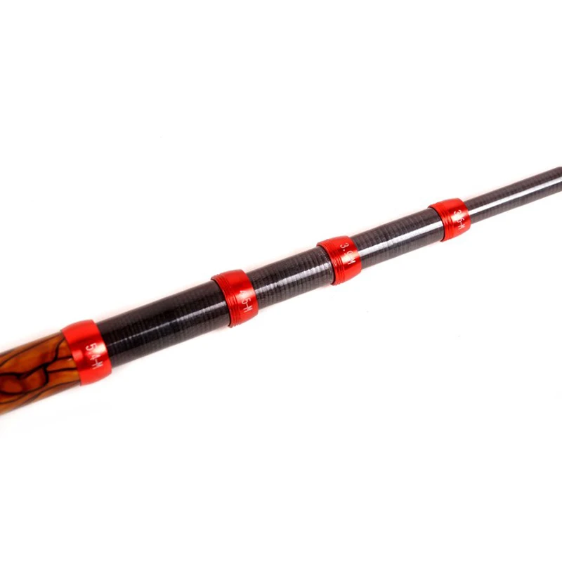 New High Quality Carbon Fiber 3.6M 4.5M 5.4M 6.3M Telescopic Ultrashort Ultralight Superhard 43cm Streams Fishing Rods Carp Pole | Спорт и