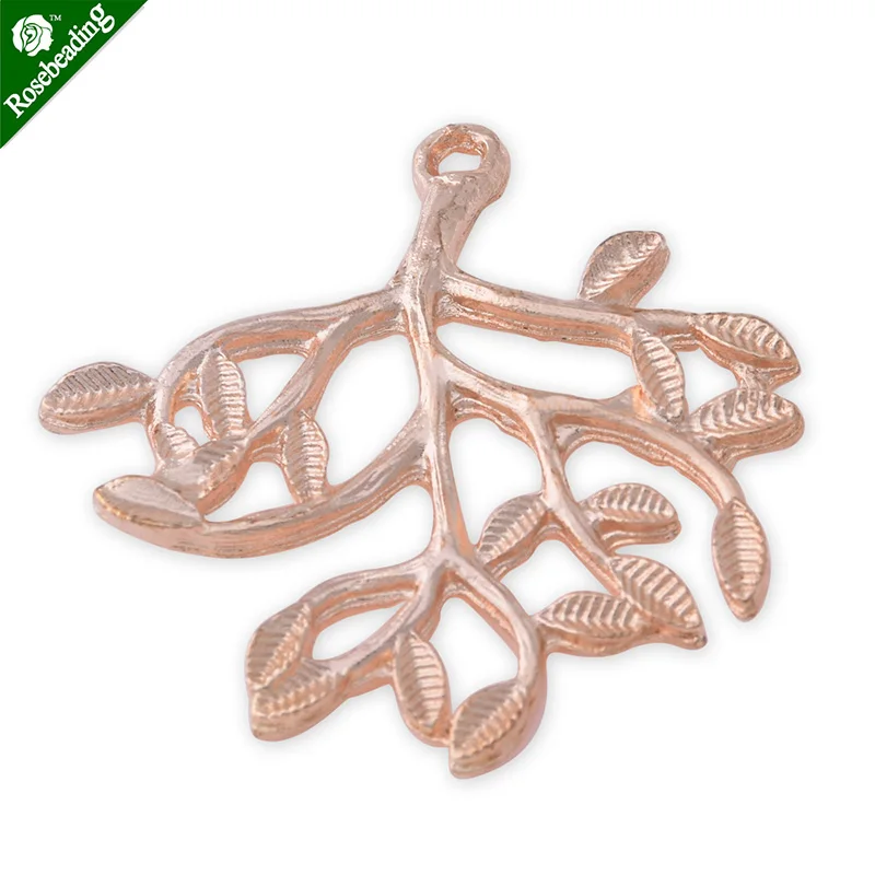 5 шт., позолоченные украшения ручной работы 35x36 мм