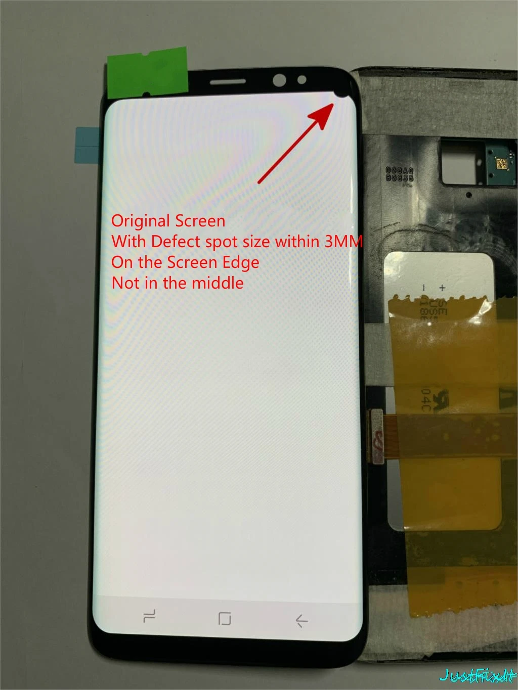 Оригинальный супер AMOLED для samsung Galaxy S8 plus G950f G950 G955 G955F дефект ЖК дисплей сенсорный