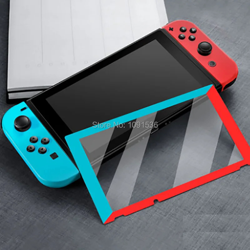 Закаленное стекло 9H защита экрана для глаз Nintendo Switch аксессуары | Электроника