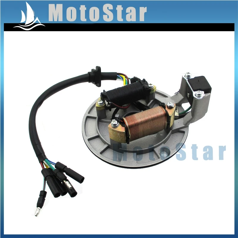 Статор двигателя для китайского горизонтального 4-тактного питбайка Egnine с