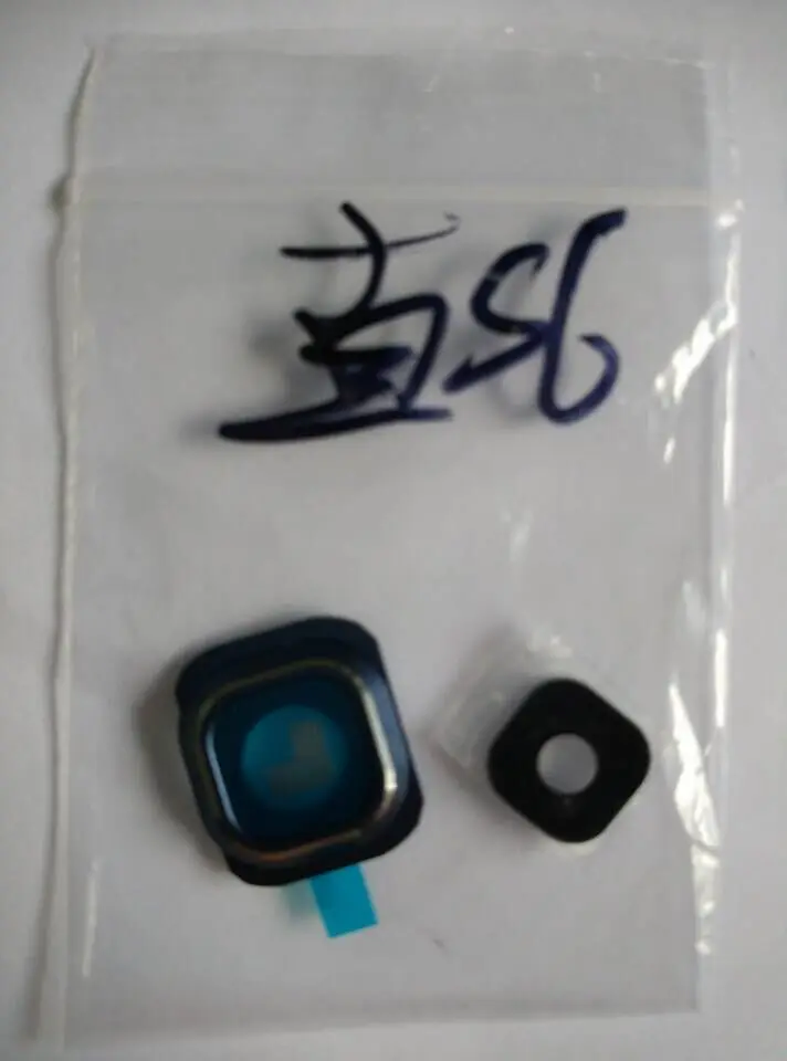 Новая Оригинальная сменная Крышка для объектива камеры Samsung Galaxy S6 G920 с клейкой