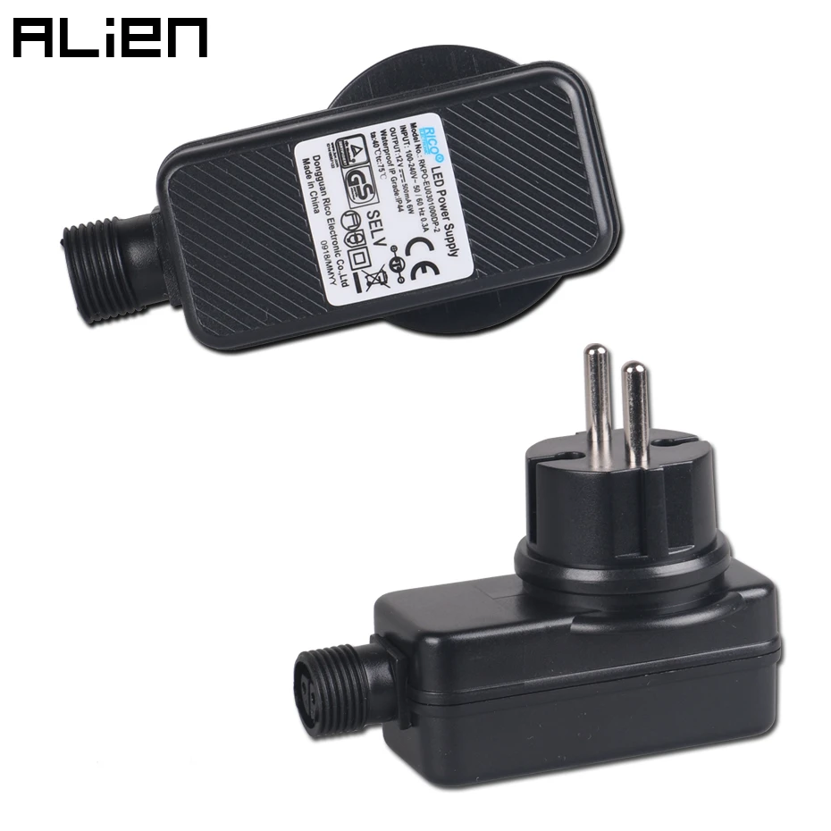 ALIEN DC 12V 500mA источник питания US AU UK EU переходник шнур для наружные