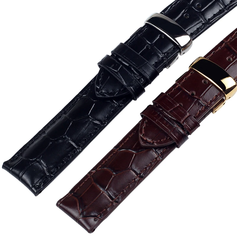 Высококачественный ремешок из натуральной телячьей кожи для часов Tissot 1853 T17 T035 T41