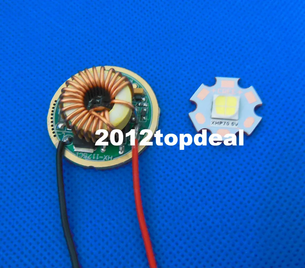 1 комплект новый светодиодный эмиттер Cree XLamp XHP50 20 Вт 12 В 2546lm @ 19 ный белый светодиод