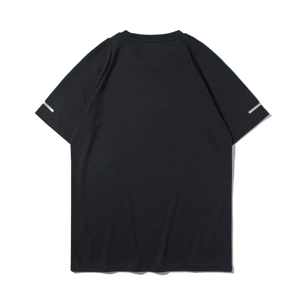 Мужская футболка из 100% полиэстера Li-Ning Спортивная Приталенная дышащего