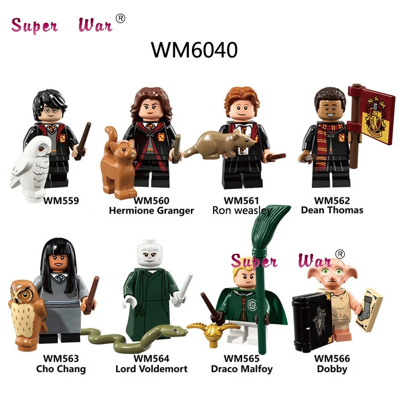 WM559-566 1 Набор, серия волшебных фильмов, 3 игры престолов, средневековый рыцарь, лед и огненный замок, строительные блоки, игрушки для детей - Color: WM559-566