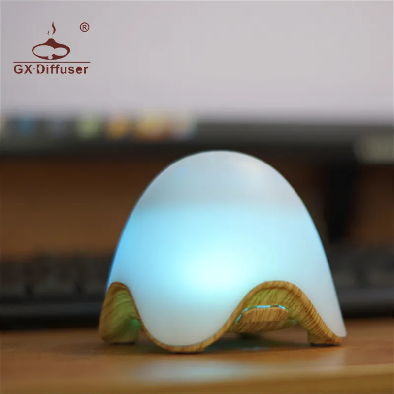 GX. Diffuser новейший USB заряжаемый 7 меняющий цвет LED Настольная лампа диммер