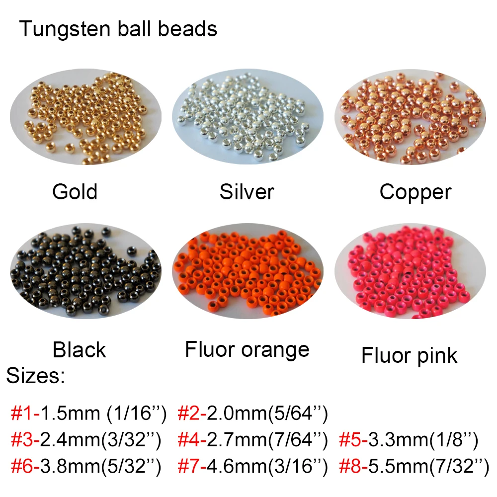 

2017 лучшее качество Aventik 20 шт. вольфрамовые шарики для рыбалки нахлыстом, потайная головка нимфы с силиконовой накладкой, черный флуоровый ор...