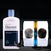 australia restoria discreet restore hair colour shampoo lotions grey hair treatment anti dandruff hair conditioner care easy use