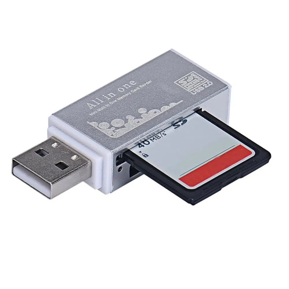 Кардридер памяти USB 2 0 все в 1 высокоскоростной 480 МБ/с./с для Windows 98SE / Me 2000 XP Vista 7 2019 |