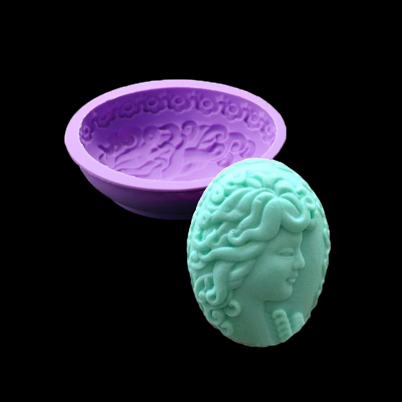 Силиконовая форма для ручной работы Mona Lisa мыла кухни приготовления пищи торта