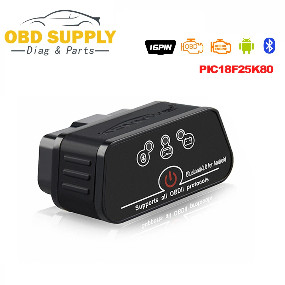 KONNWEI OBD2 сканер ELM327 Авто диагностический ICar2 Bluetooth ELM 327 в 1 5 автомобиля инструмент