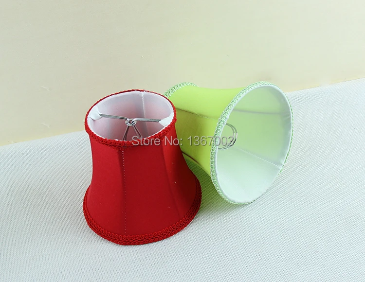 Красные синие зеленые современные светильник ильники с тканевыми лампочками