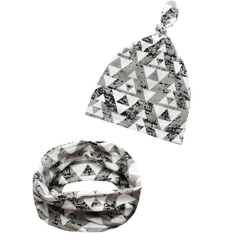 НОВЫЕ комплекты из хлопка с бантиком и шарфом О образным кольцом для маленьких