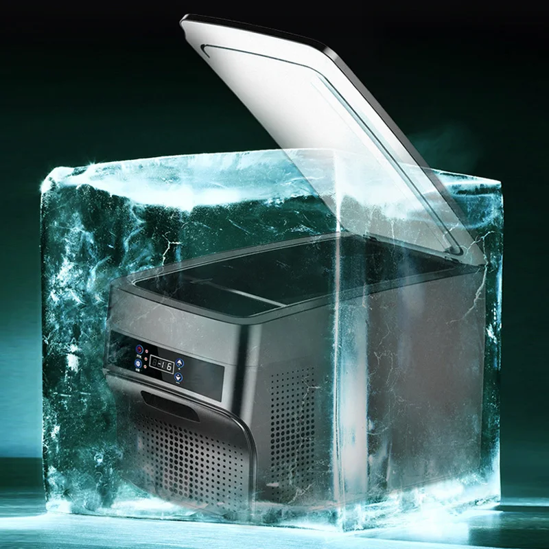 26L/32L-25 Celsius Freeze Mini Refrigerator Compressor Car Home Dual-use Portable Fridge Camping Car Electrical Cooler Box