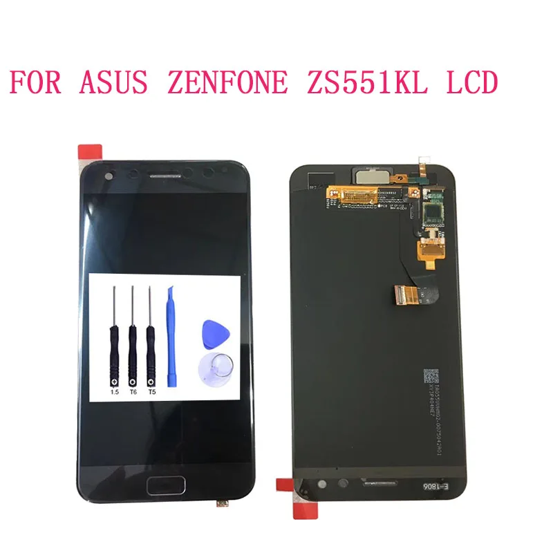 SZHAIYU для ASUS ZenFone 4 Pro ZS551KL ЖК дисплей + кодирующий преобразователь сенсорного экрана