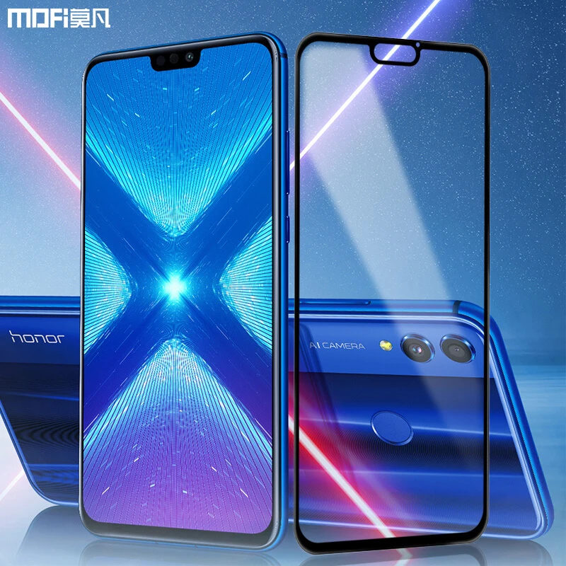 Honor 8X стекло MOFI для huawei honor max закаленное 8x полное покрытие защита экрана