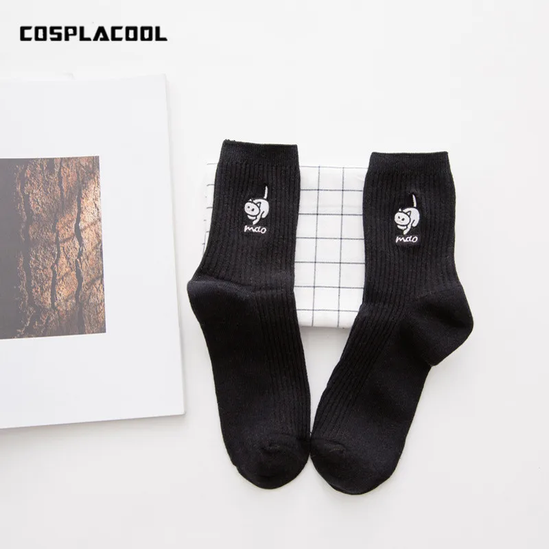 [COSPLACOOL]5 цветов ленивый кот женский корейский стиль милые эластичные носки для