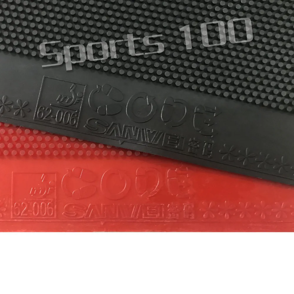 

Sanwei CODE Long Pimples Out Table Tennis PingPong Rubber without Sponge
