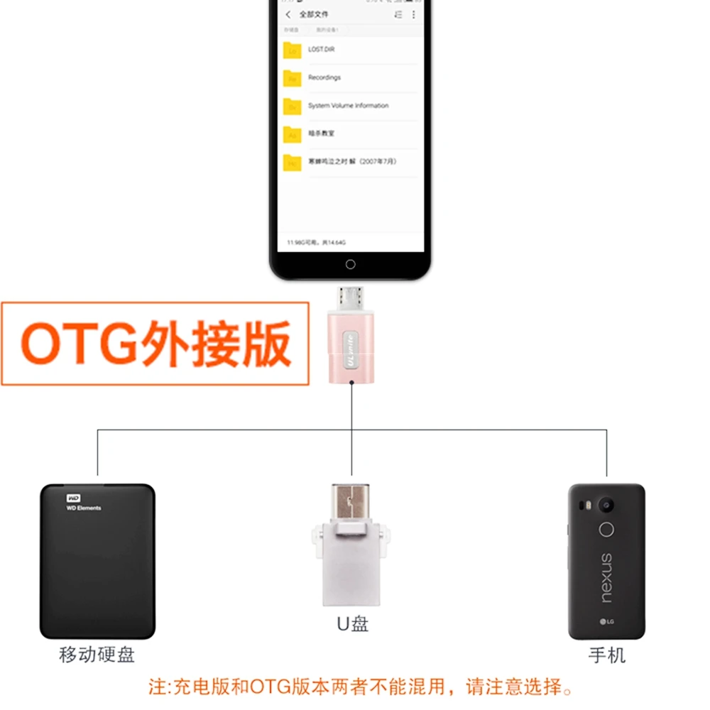 Переходник с USB 3 1 Type C на Micro 2 0 из металла розового золота высшего качества