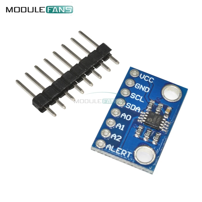 Высокоточный датчик температуры MCP9808 I2C модуль коммутационной платы 2 7 в-5 в