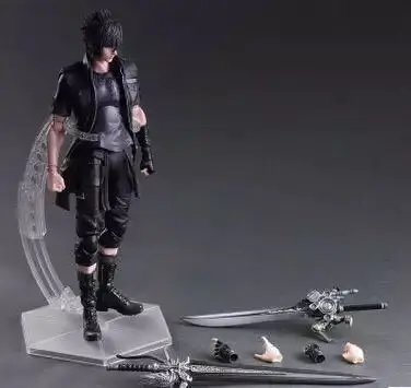 28 см Play Arts Kai Noctis Lucis Caelum Final Fantasy XV Аниме Фигурки ПВХ Модель Коллекция оригинальная