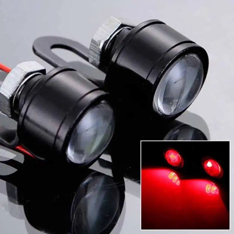 2 шт. DC12V мотоциклетные светодиодные стробоскопические огни вспышки