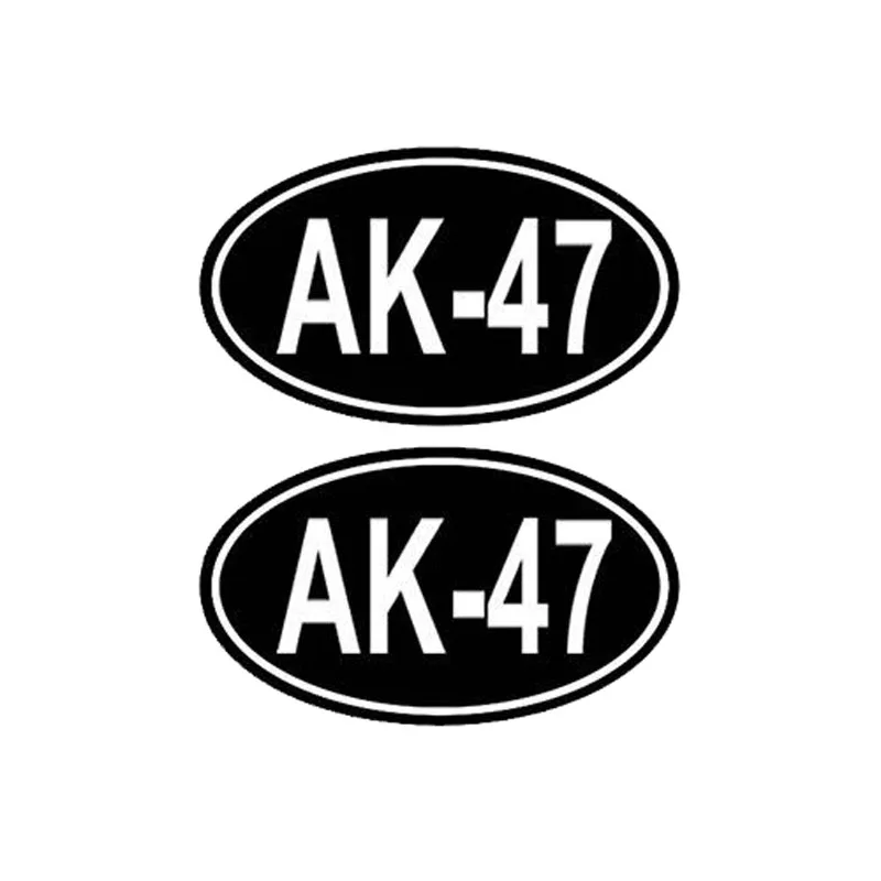 12 7*15 3 см AK 47 Штурмовая винтовка классные наклейки на автомобиль Виниловая пленка