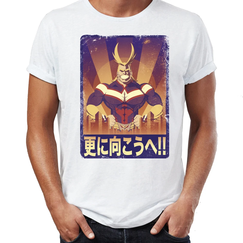 Мужская футболка с надписью My Hero academic All May Deku Pride Rock забавная Футболка принтом |